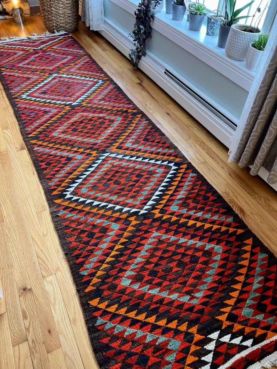 Vintage Herki Runner | 3' 3" x 12' 7"