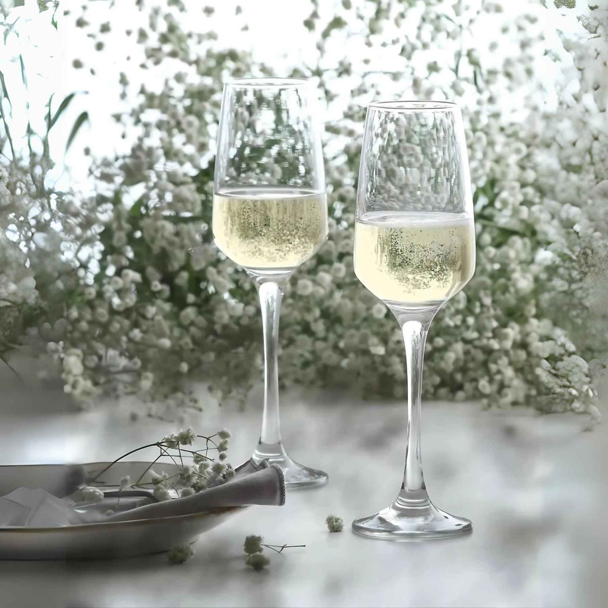 Champagne Flutes 8 Oz - LAV LAL - Set of 6
