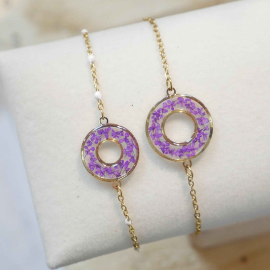 Bracelet Dona - mauve