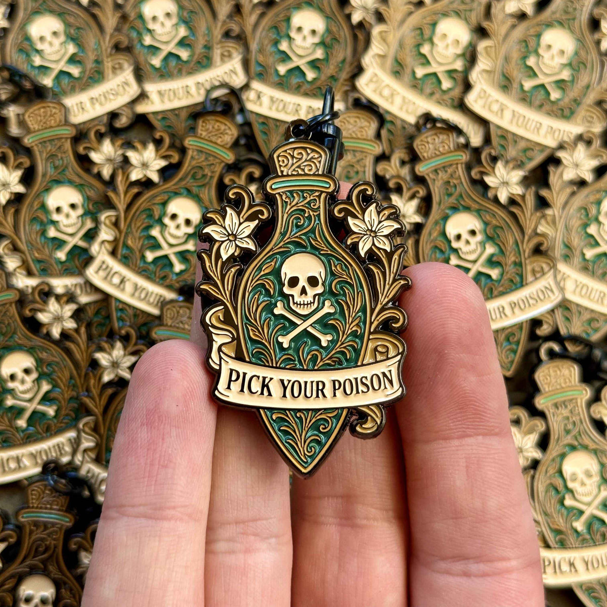 Pick your Poison Keychain