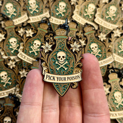 Pick your Poison Keychain