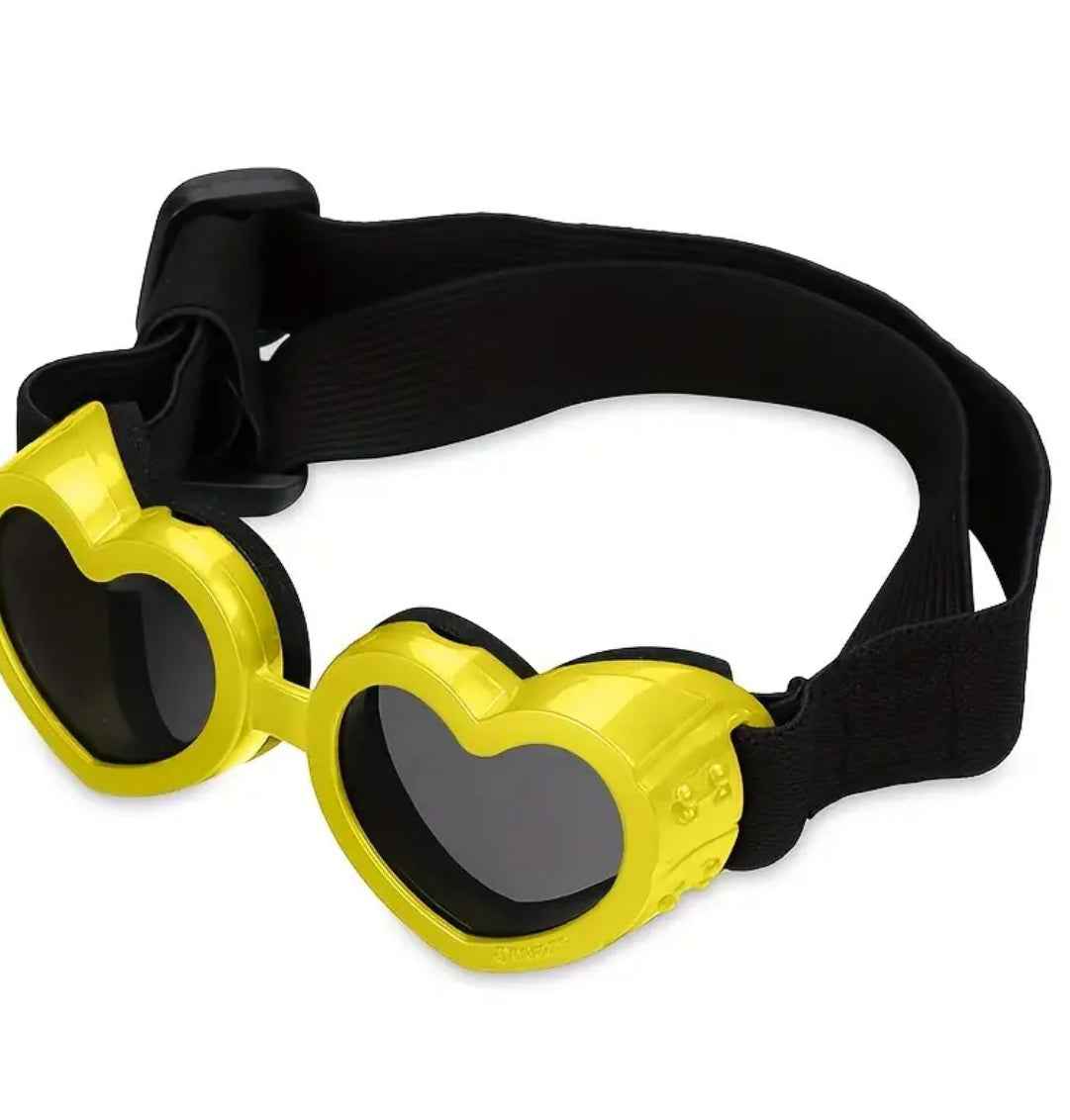 Heart Dog Goggles | Heart Shape Dog Eyewear