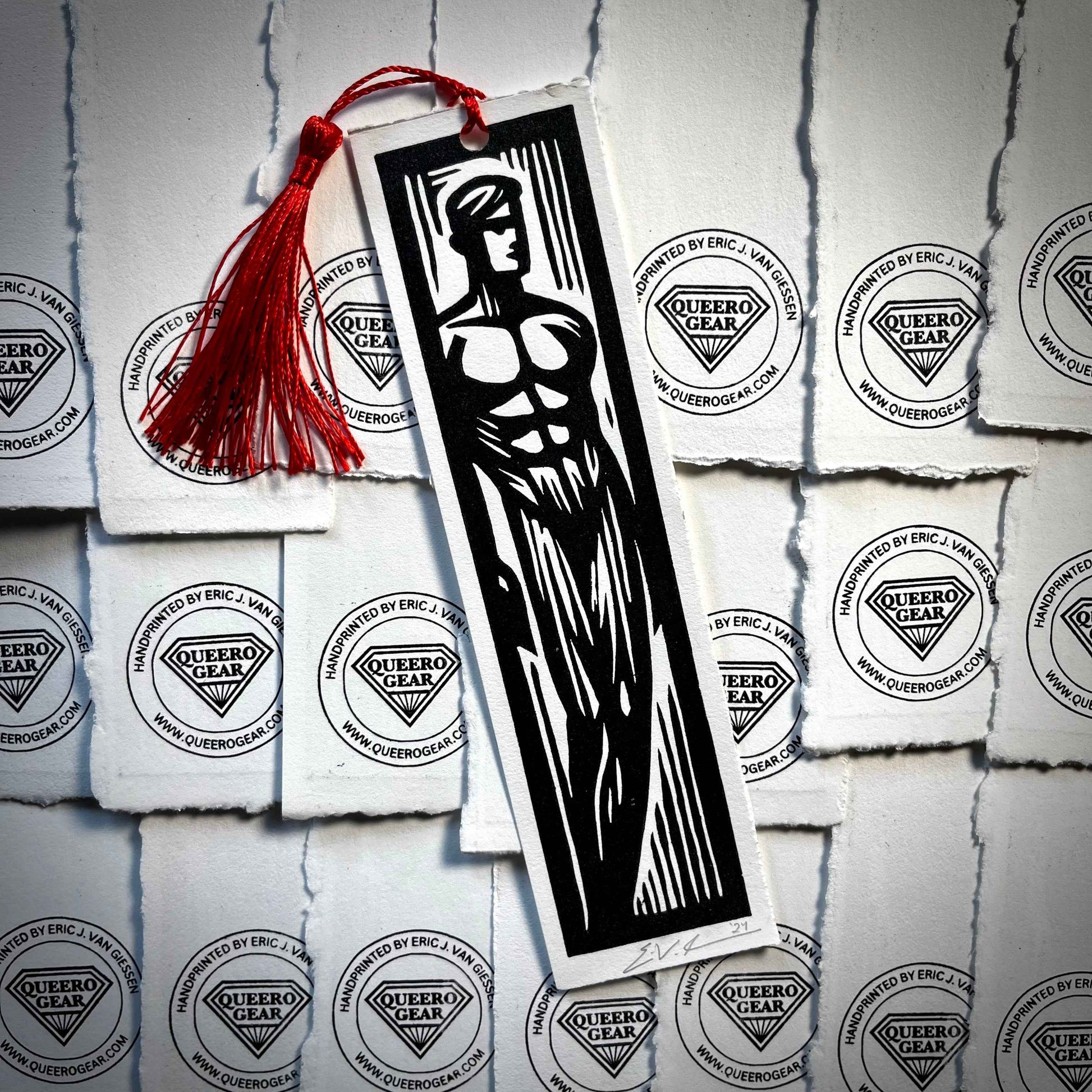 Good Boy Bookmark No. 3 | LINOCUT PRINT