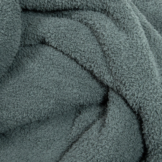 Dark Forest Solid Double Layered Print Extended Throw