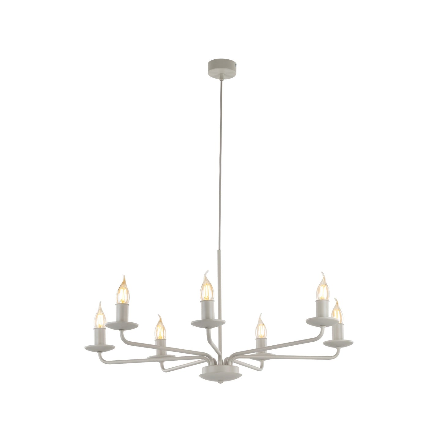 LIMAL Vintage Candle Chandelier Pendant Light for Dining Room, Living Room & Entryway