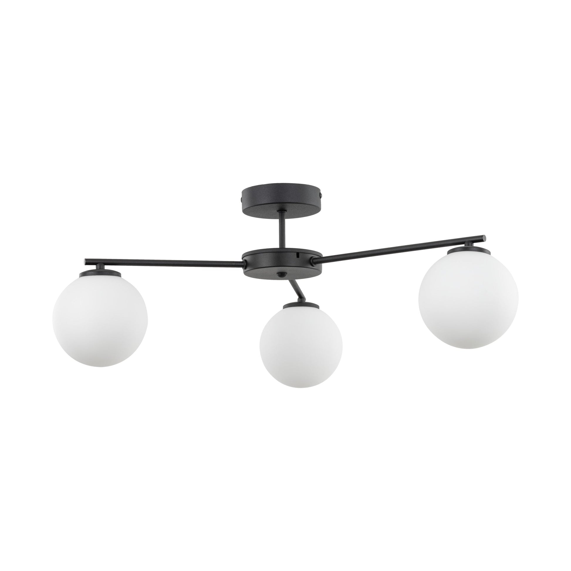 ELTON Black Scandinavian Ceiling Lamp 3 - AURABAGS SHOP