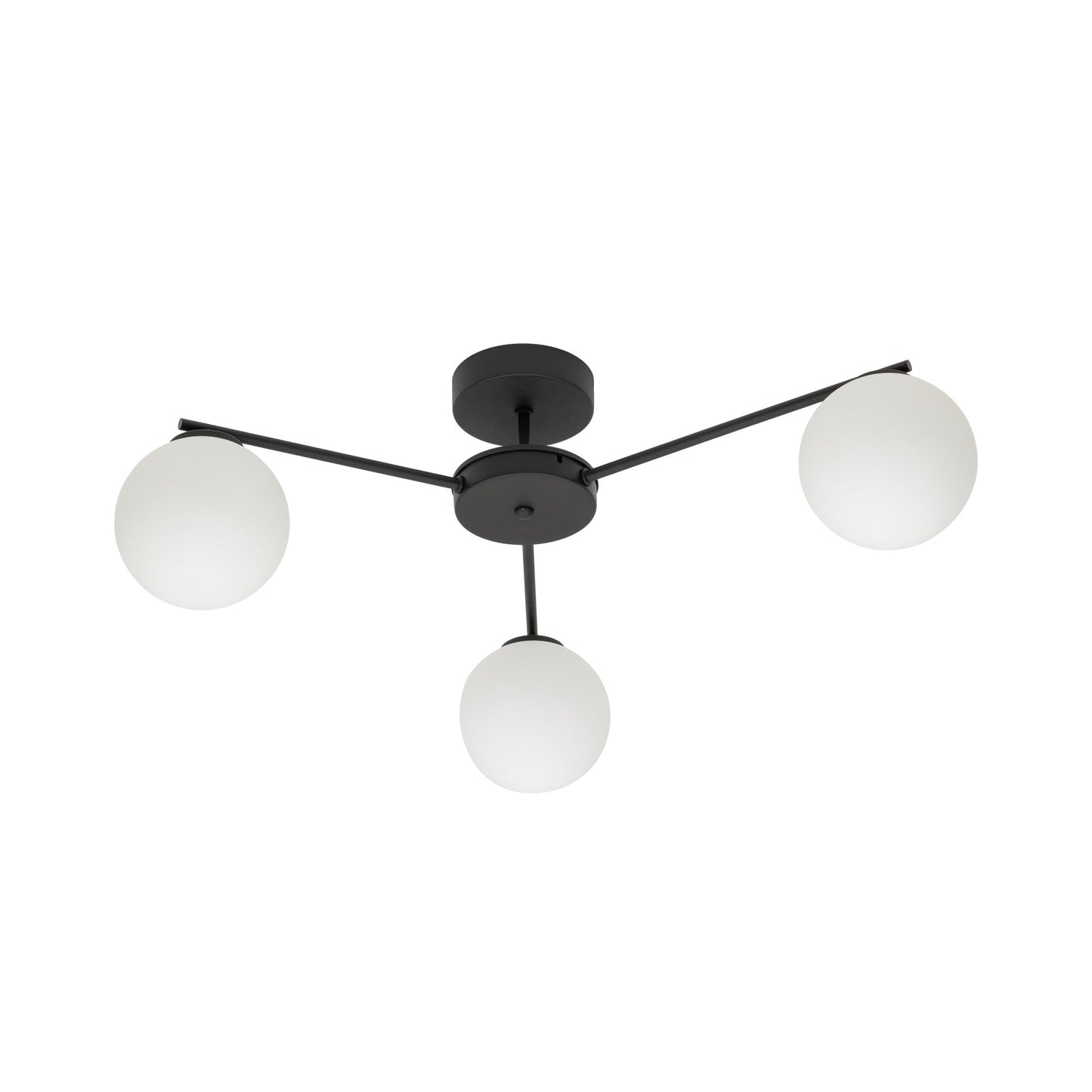 ELTON Black Scandinavian Ceiling Lamp 3 - AURABAGS SHOP