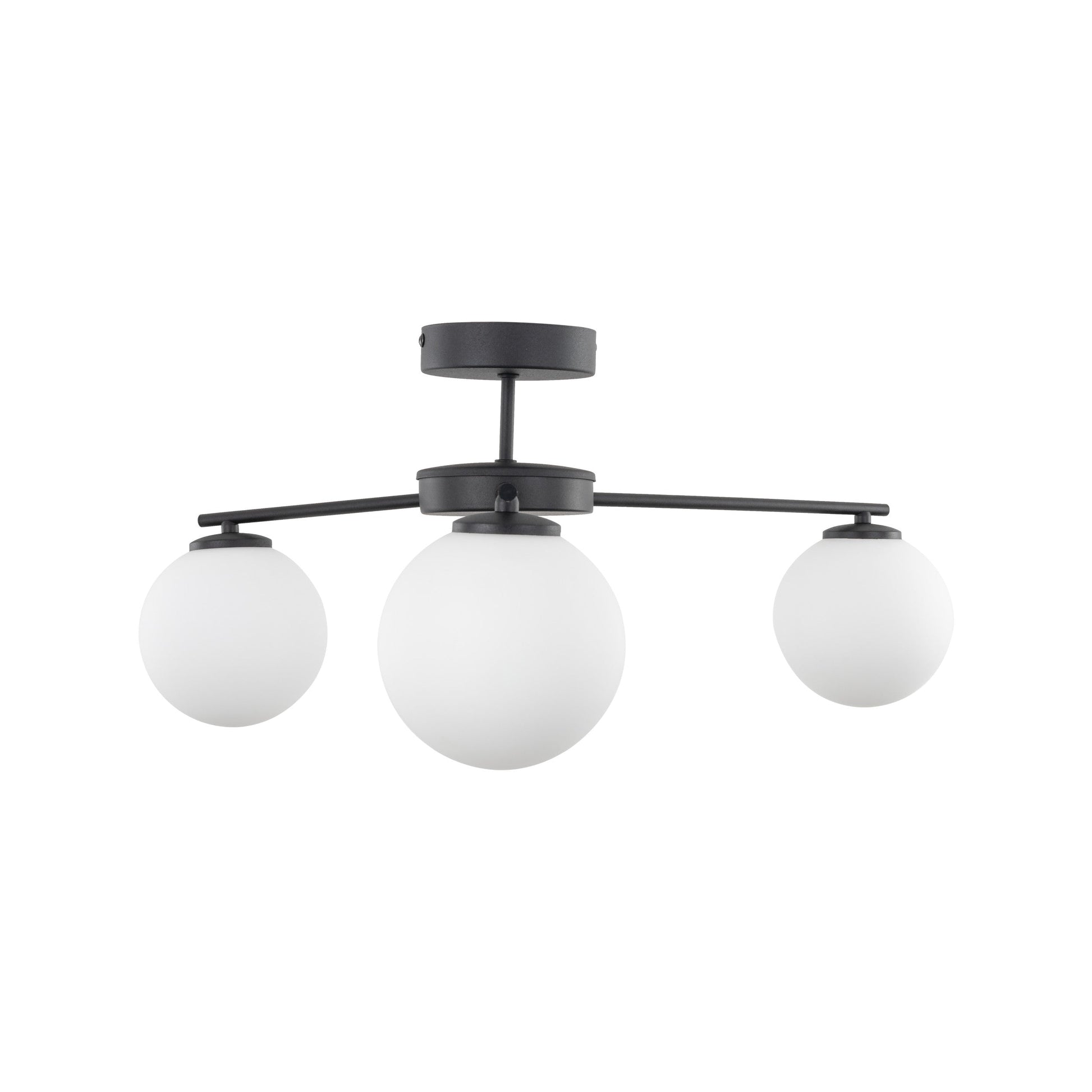 ELTON Black Scandinavian Ceiling Lamp 3 - AURABAGS SHOP