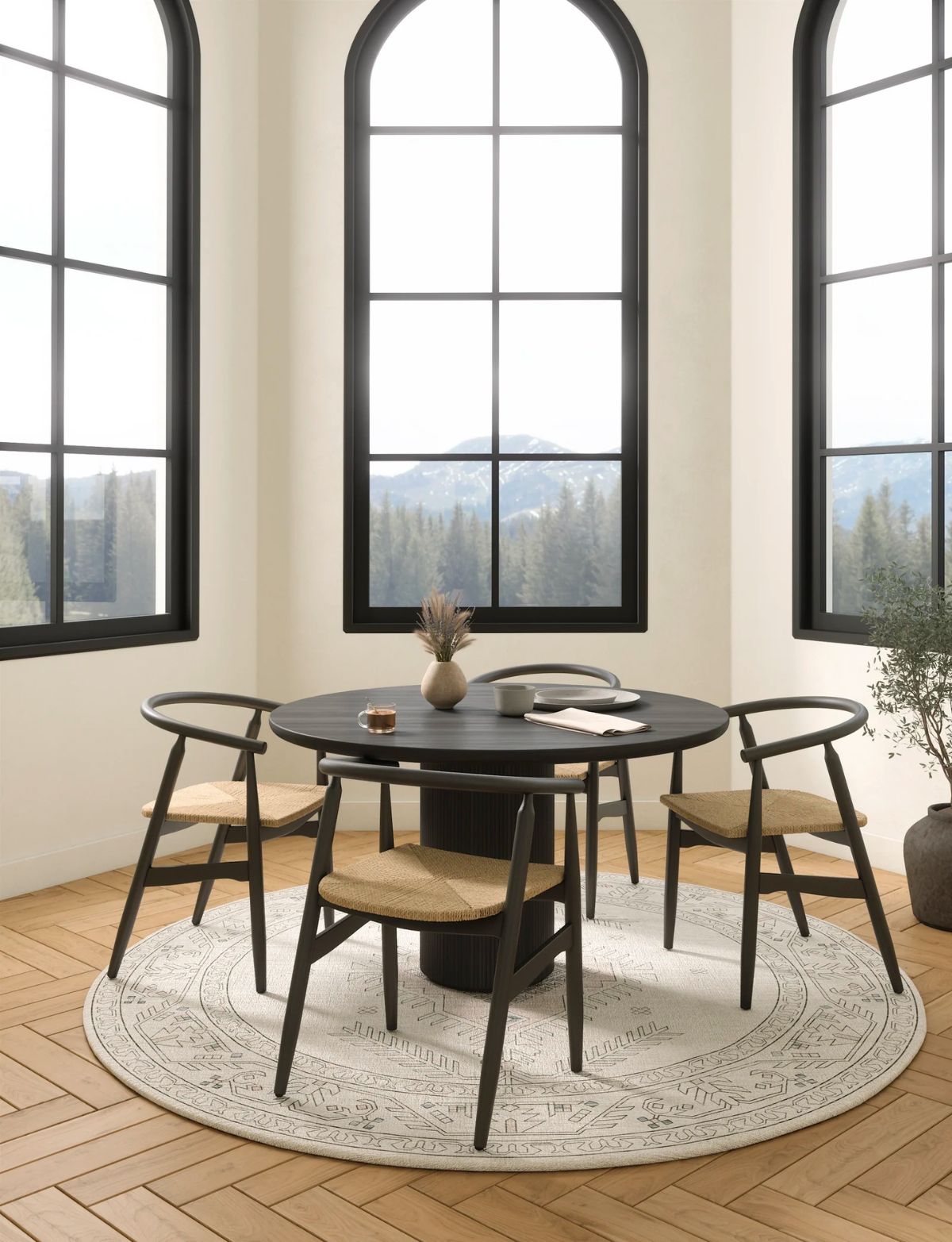 Teppich Charna Natur Beige