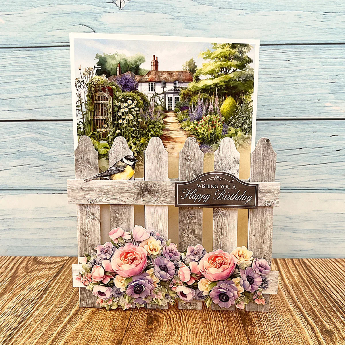 Die Cut Decoupage – Bouquets & Birds (pack of 3)