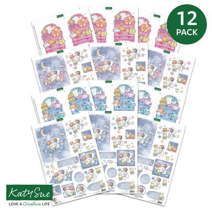 Die Cut Decoupage – Baby (Pack Of 12)