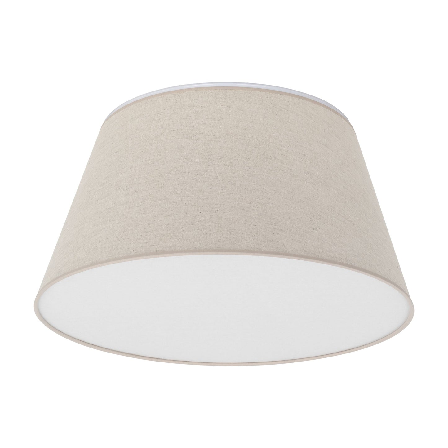 FORMO Linen Flush Mount Ceiling Light for Bedroom, Hallway & Living Room