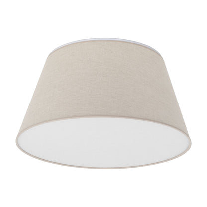 FORMO Linen Flush Mount Ceiling Light for Bedroom, Hallway & Living Room