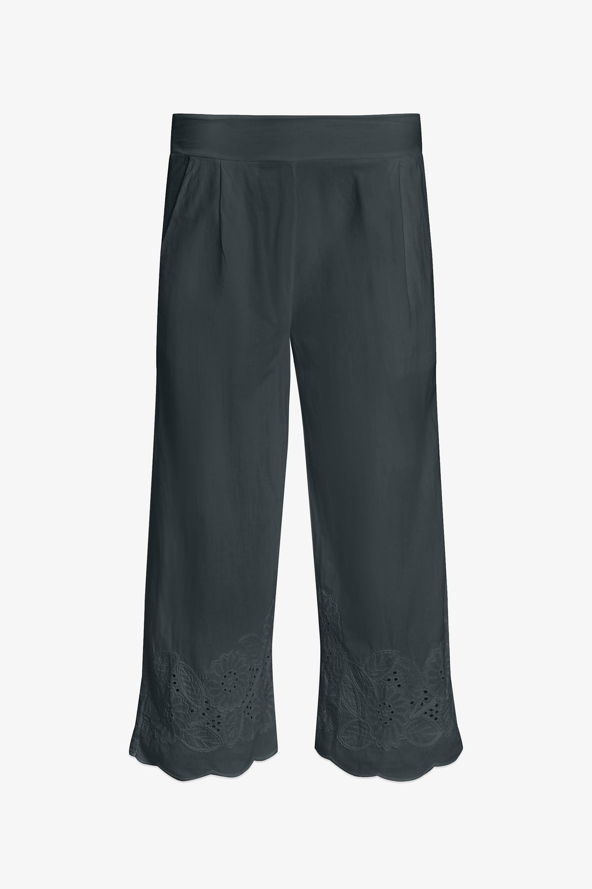 Women's Woven Capri Trousers