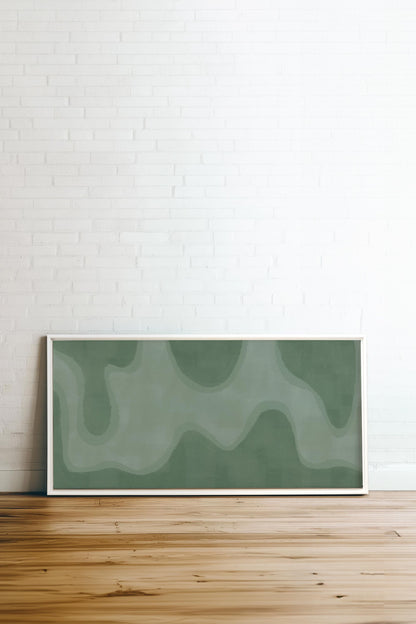 WAVES OF SERENITY, Oeuvre sur toile étirée