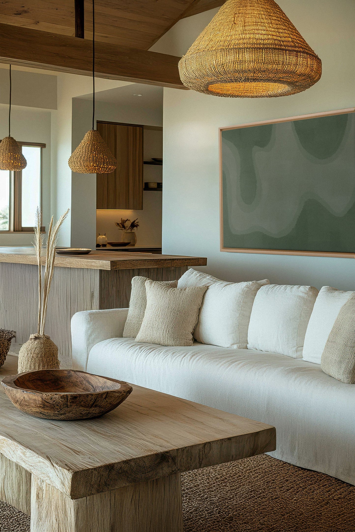 WAVES OF SERENITY, Oeuvre sur toile étirée