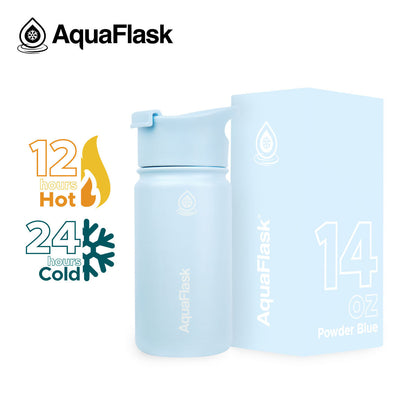 AquaFlask Original Vakuumisolierte Wasserflaschen 415ml (14oz)