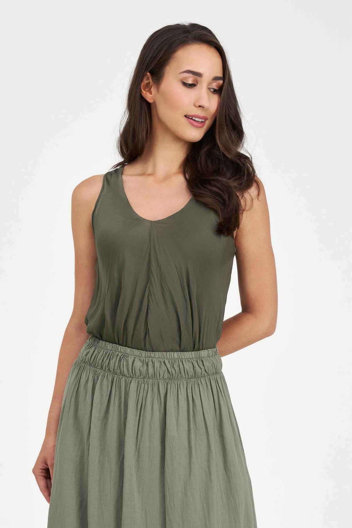 Women's Woven Sleeveless Top
