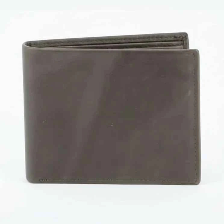 Men's RFID Bifold Left Side Flap Over Wallet