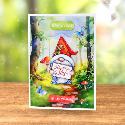 The Garden Gnomes Card Making Kit