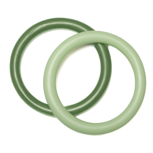 Set Of 2 Tonal Resin Bangles
