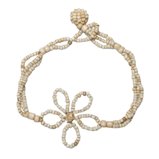 Beaded Flower Bracelet