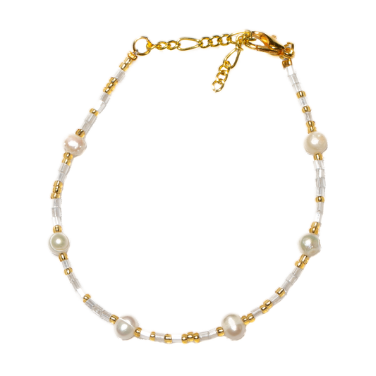 Multi Pearl & Bead Bracelet
