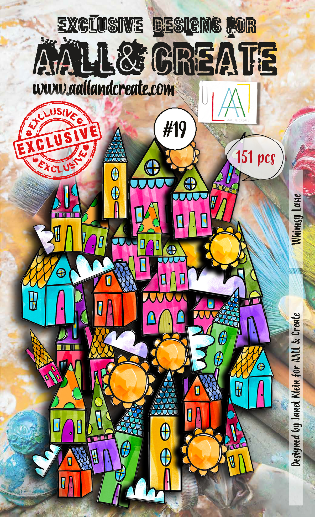 AALL and Create  Ephemera Die-Cuts - 19 - Whimsy Lane