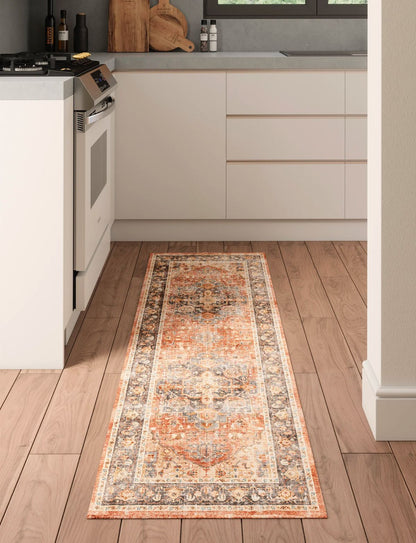 Riverra Terracotta Black Teppich