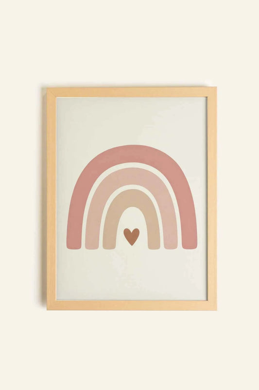 NUANCES D'AMOUR, Oeuvre sur toile rigide, encadré Naturel Clair (collective)