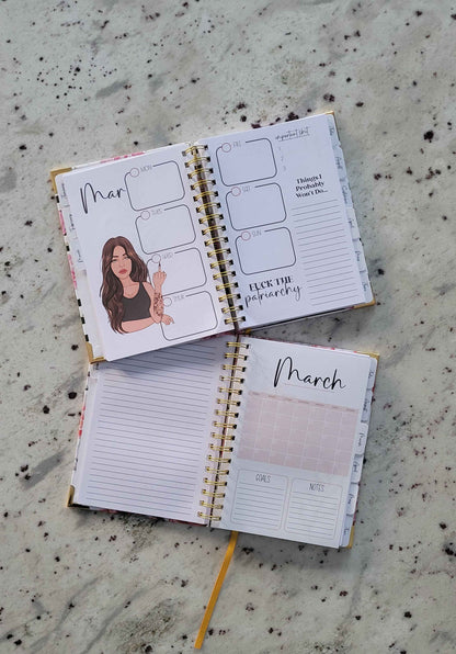 Make Today Your Bitch Sweary Undated Planner | Day Planner