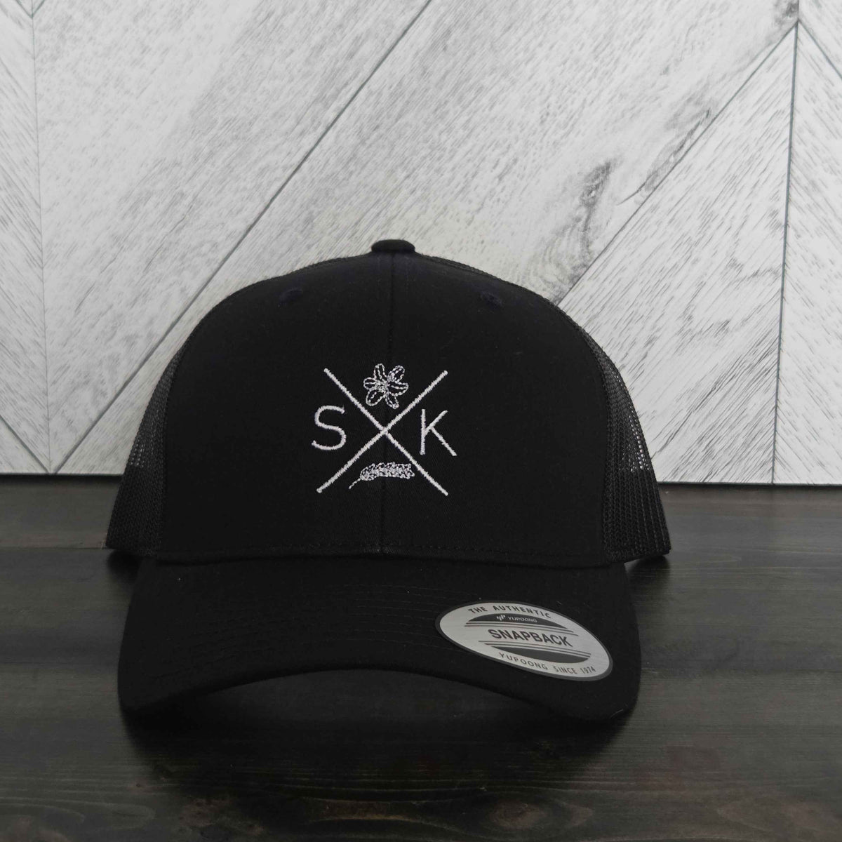 Sask X Embroidered Retro Trucker Cap | Saskatchewan Hat