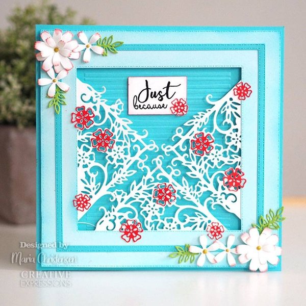Creative Expressions Paper Cuts Corner Forget Me Not Craft Die
