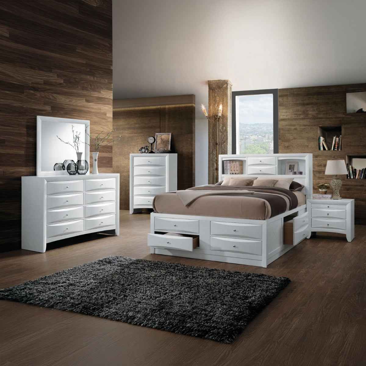 Neend Storage Dresser - White