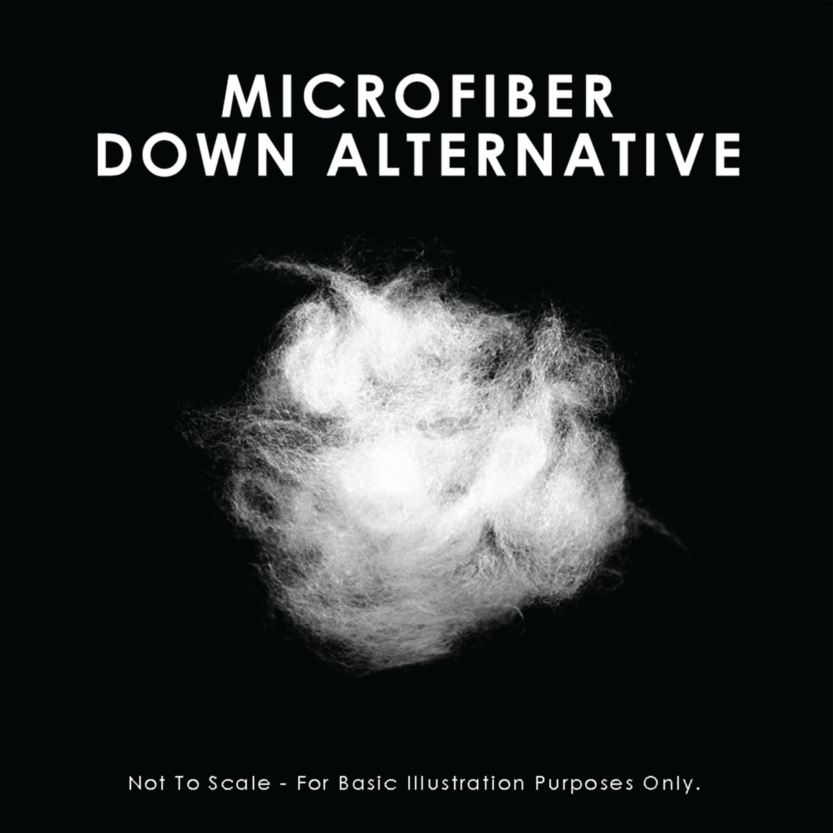Microfiber Down Alternative Poly Bed