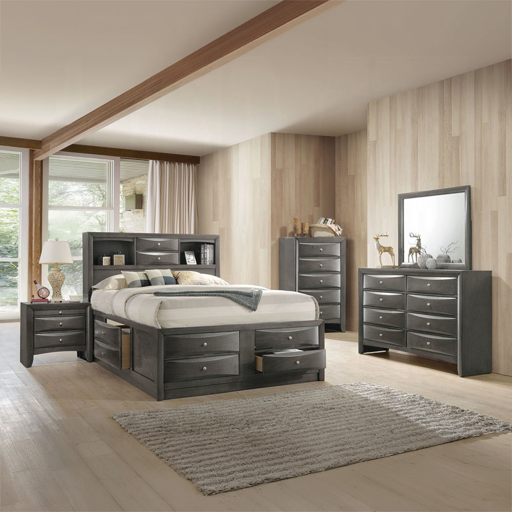 Neend Storage Chest - Grey Oak