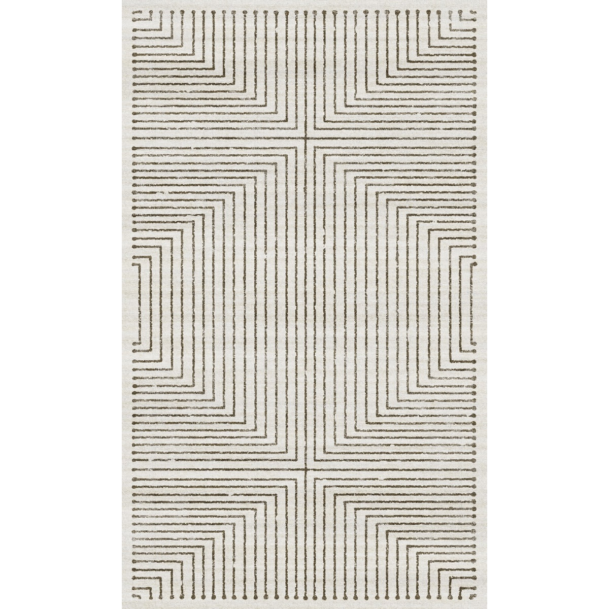 Bond Gold & Ivory Teppich