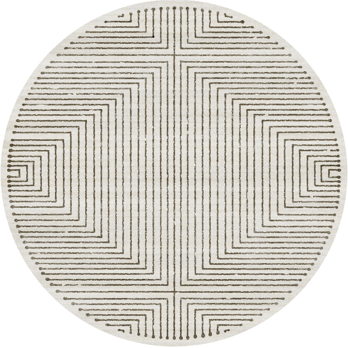 Bond Gold & Ivory Teppich