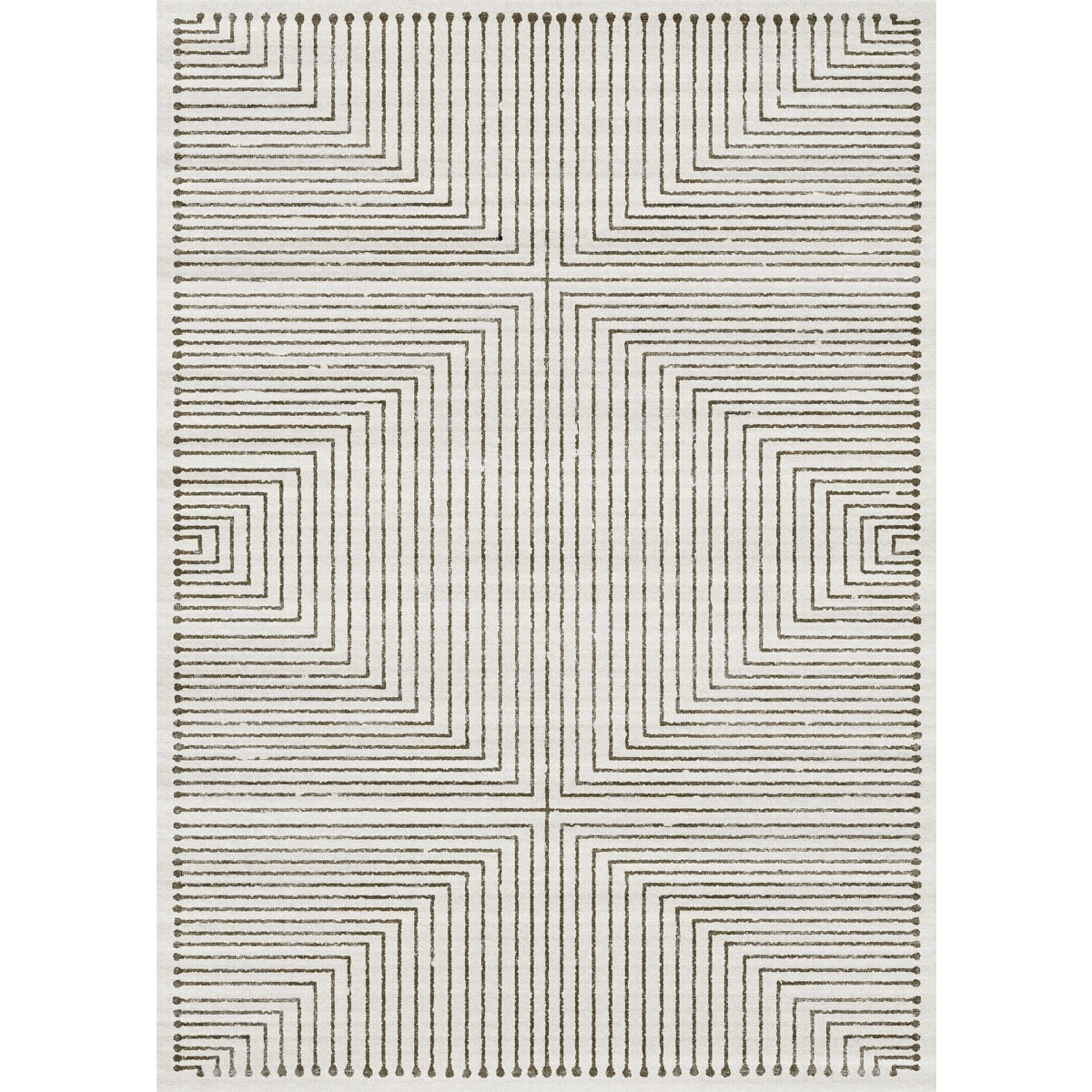 Bond Gold & Ivory Teppich
