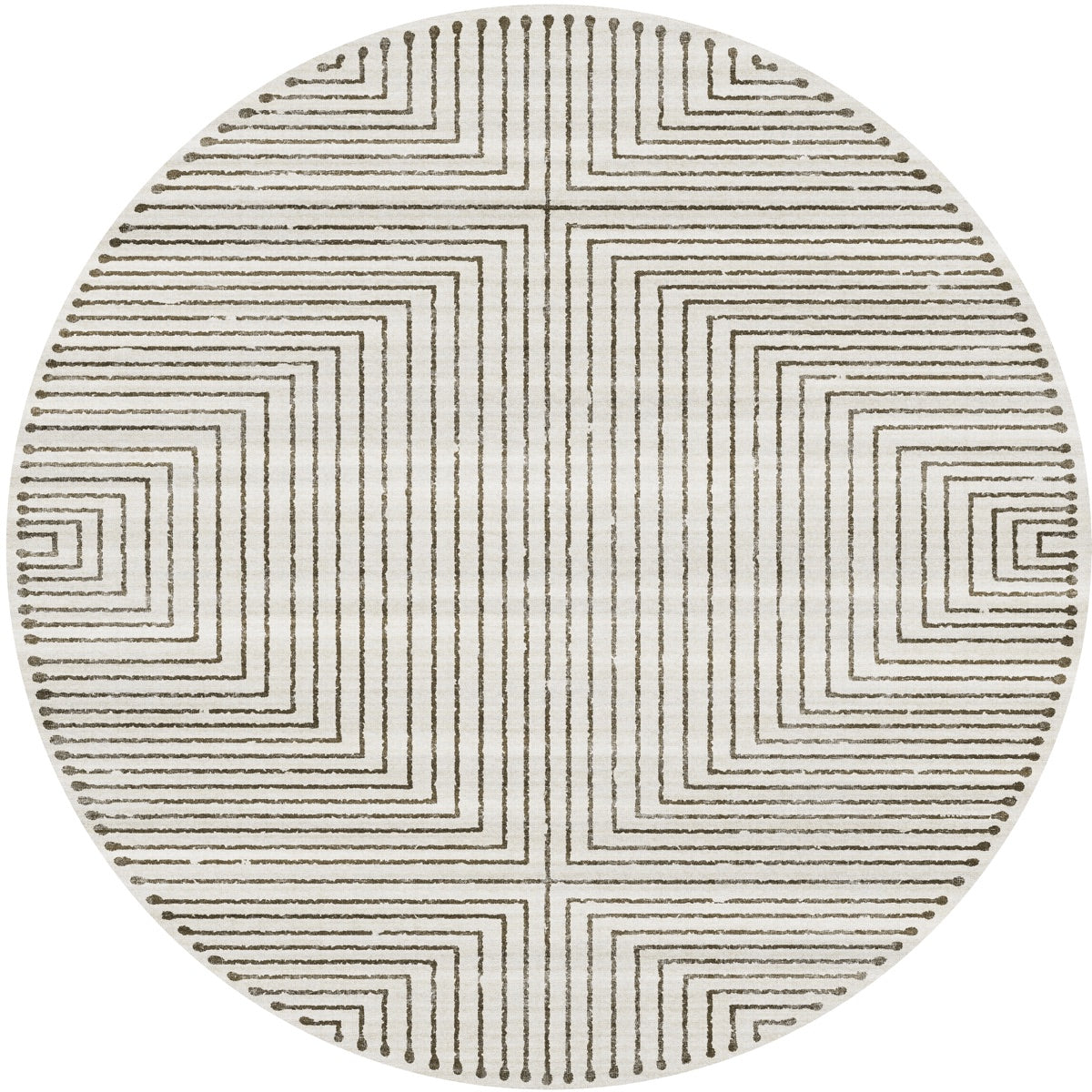 Bond Gold & Ivory Teppich