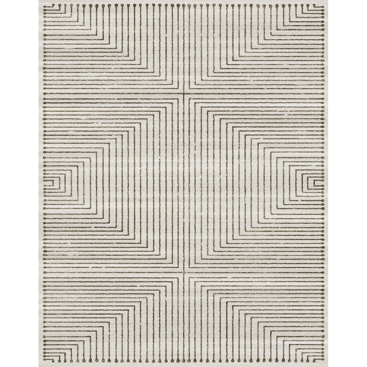 Bond Gold & Ivory Teppich