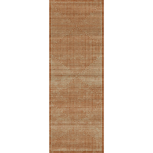 Bond Natural Orange Ivory Rug