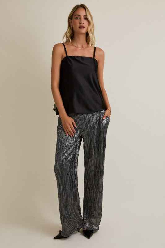 Nadia Contrast Strap Top