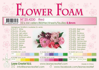 Flower Foam 10 A4 Sheets