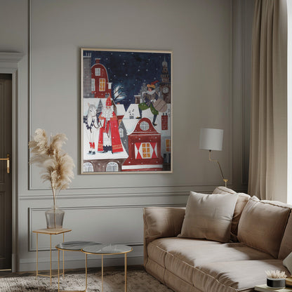 Wall art Saint Nicholas Canvas Print