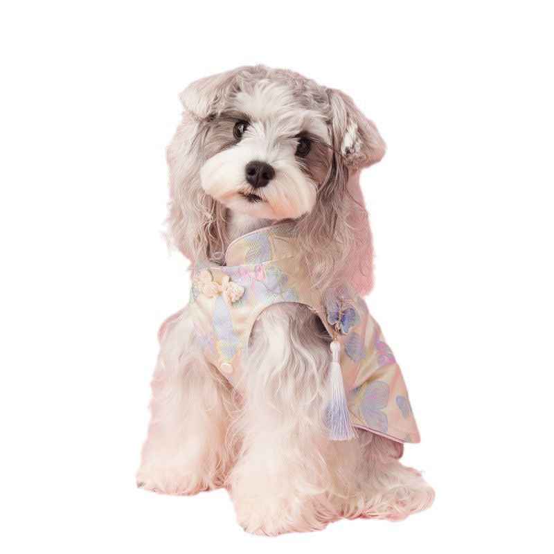 Butterfly Dog Kimono Dress | Dog Dress for Special Occasions