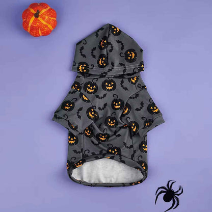 Halloween Pumpkin Dog Hoodie | Dog Hoodie