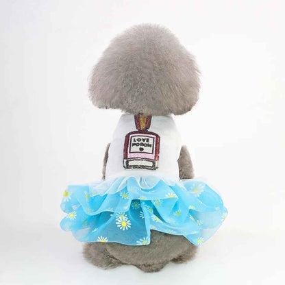 Love Dog Tutu Dress | Pet Dress