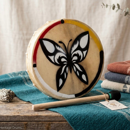 Butterfly 8” Hand Drum