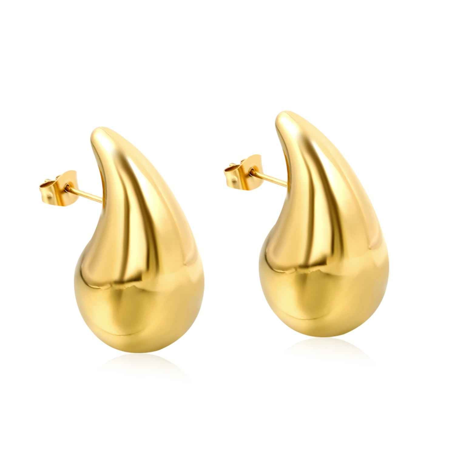 Radiant Oval Drop Earrings